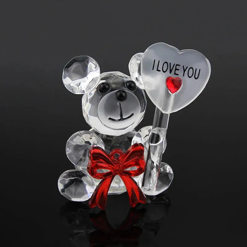 Creative Crystal Bear Car Decoration - Bellarte Enchanté Creative Crystal Bear Car Decoration